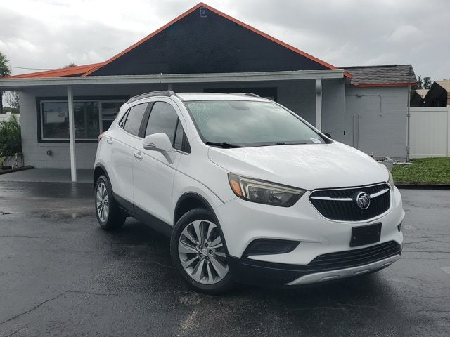 2017 Buick Encore Preferred, Summit White, side view