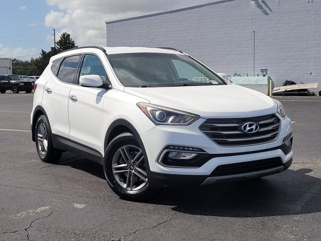 2017 Hyundai Santa Fe Sport 2.4L, Frost White Pearl, side view