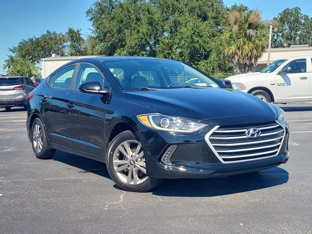 2018 Hyundai Elantra Value Edition, Black Diamond, side view