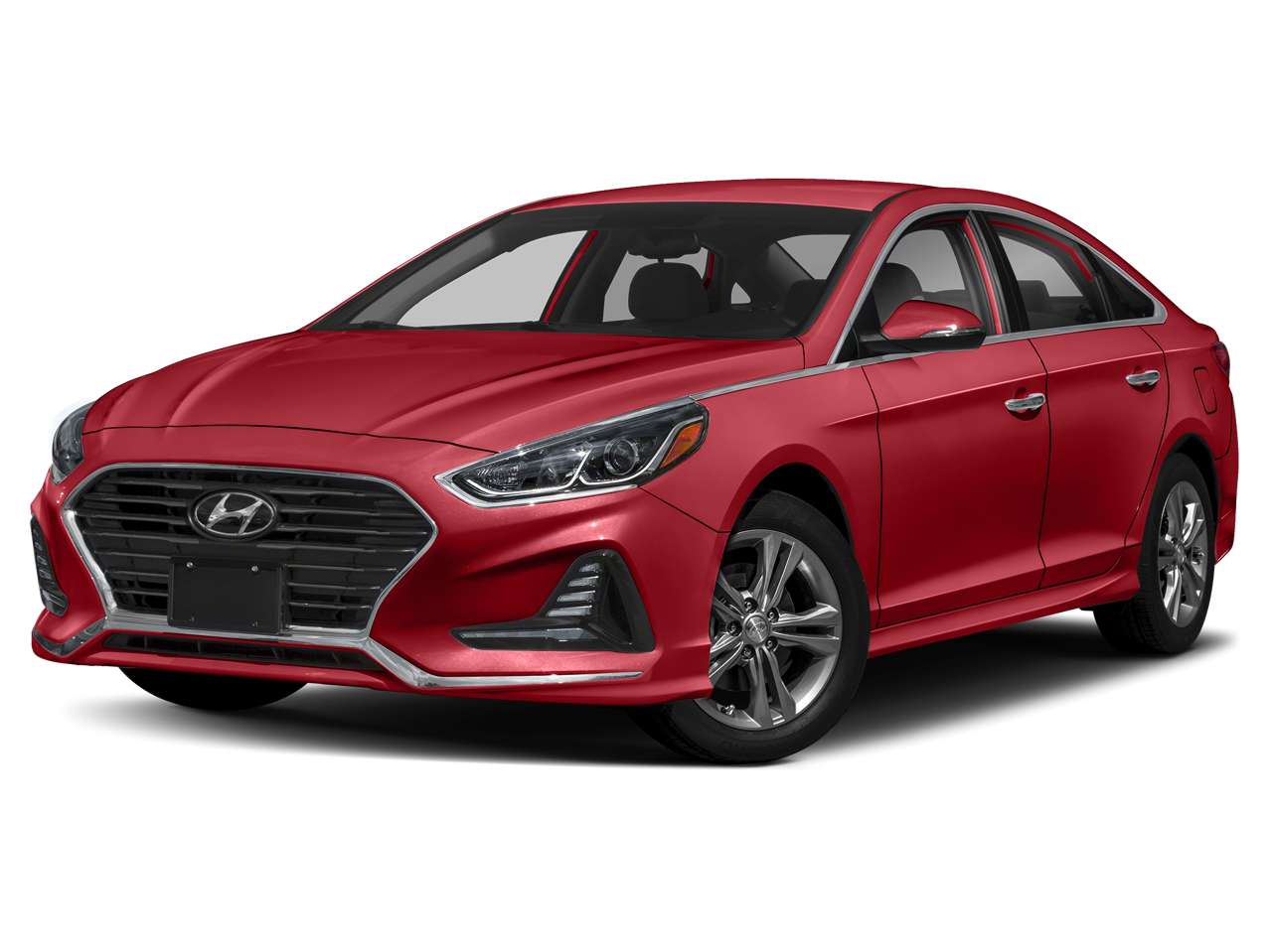 2018 Hyundai Sonata SEL, Scarlet Red, listing image