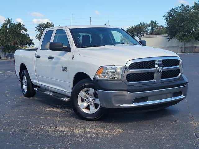 2018 Ram 1500 Tradesman, Bright White Clearcoat, front three-quarter view