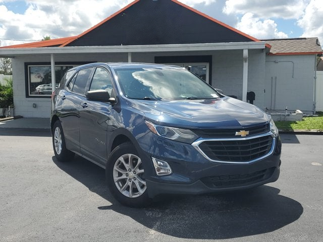 2019 Chevrolet Equinox LS, Storm Blue Metallic, side view