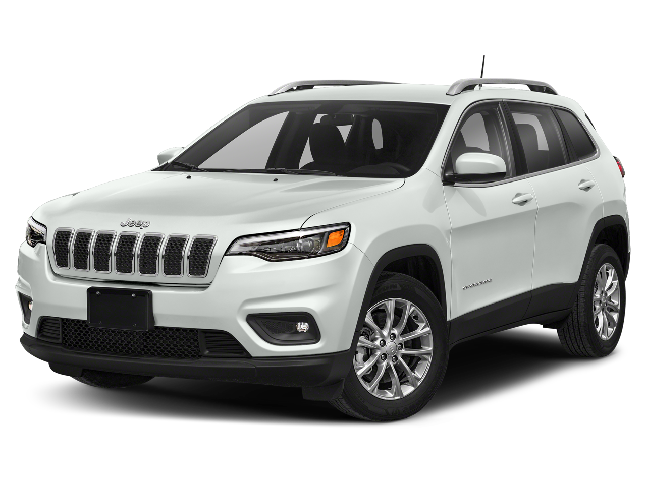 2019 Jeep Cherokee Latitude, Bright White Clearcoat, side view