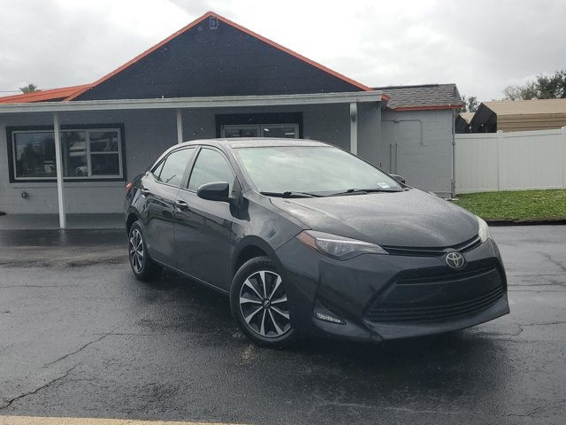 2019 Toyota Corolla, Black, front three-quarter view