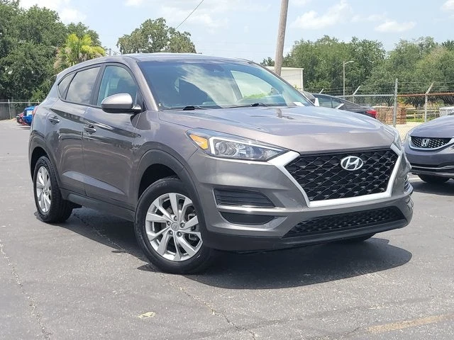 2021 Hyundai Tucson, Gray, side view