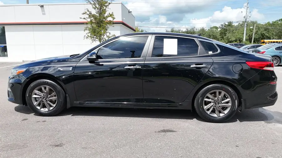 2018 Kia Optima, Gloss Black, side view